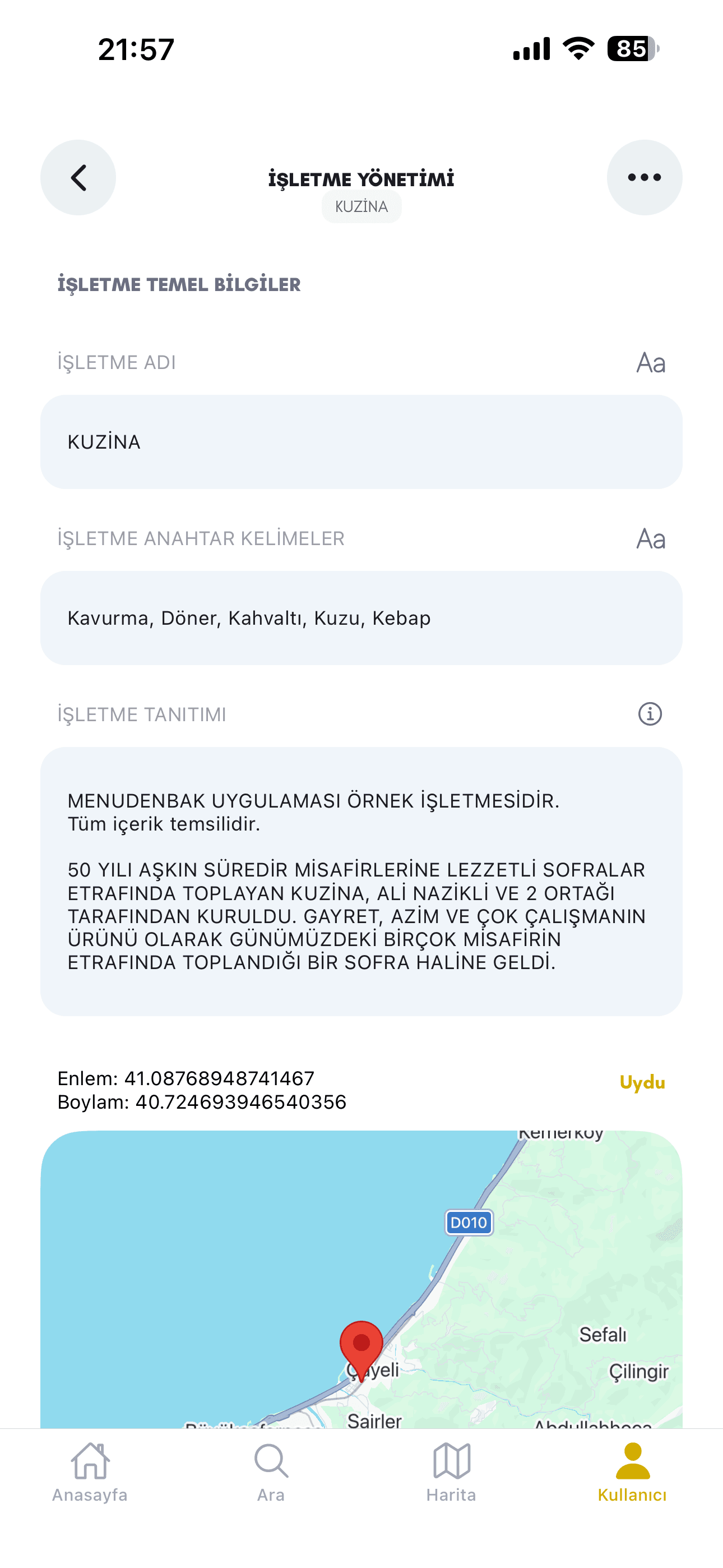 İletişim Bilgileri